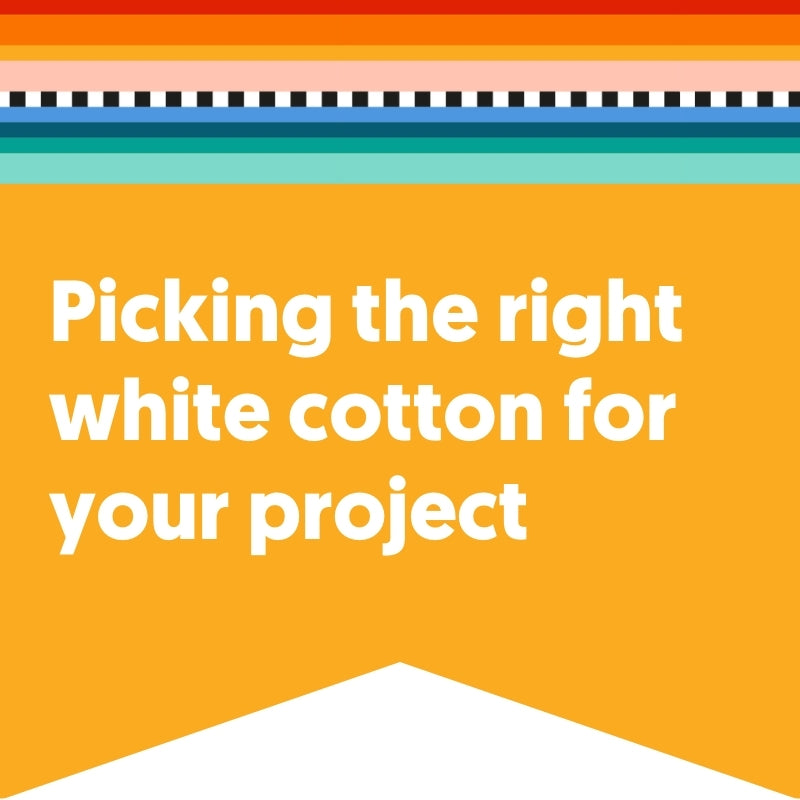 How to choose the right white cotton