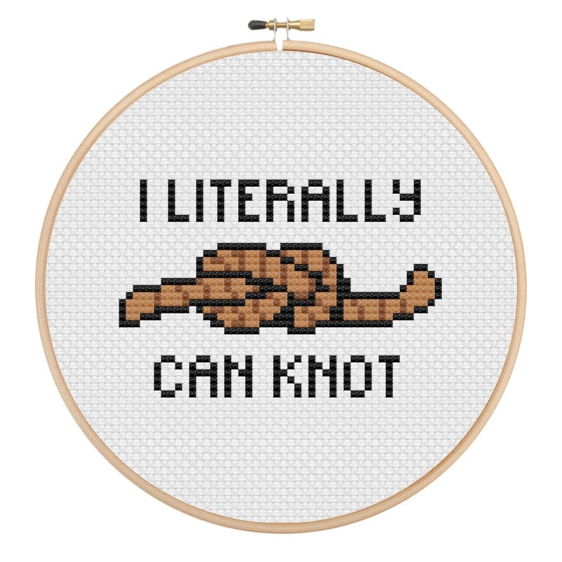 Can Knot Cross Stitch Pattern