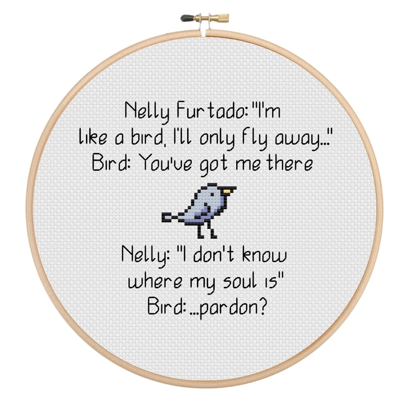 Like A Bird Cross Stitch Pattern