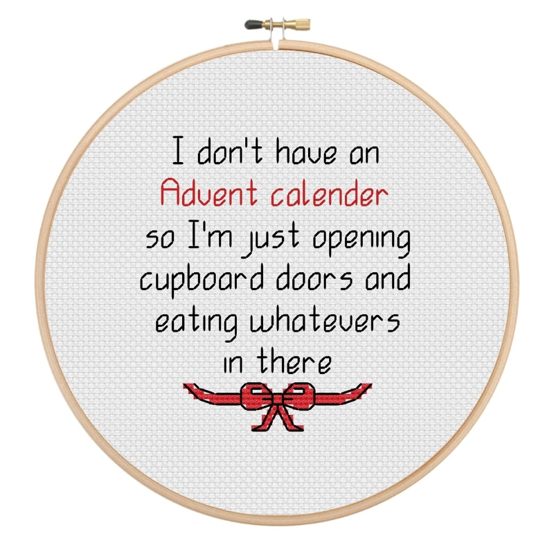 Advent Calender Cross Stitch Pattern