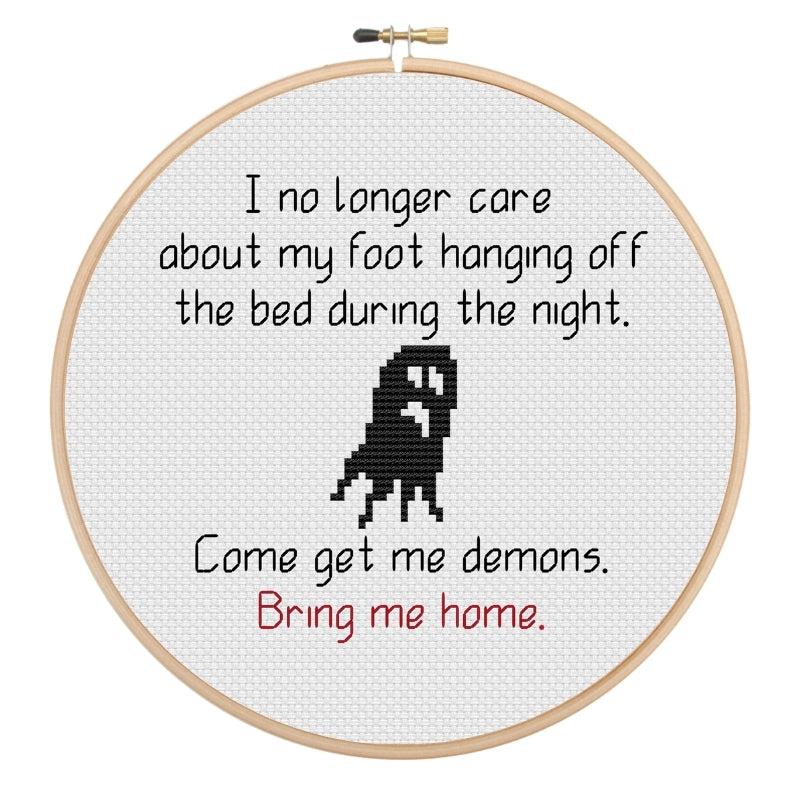 Bring Me Home Cross Stitch Pattern