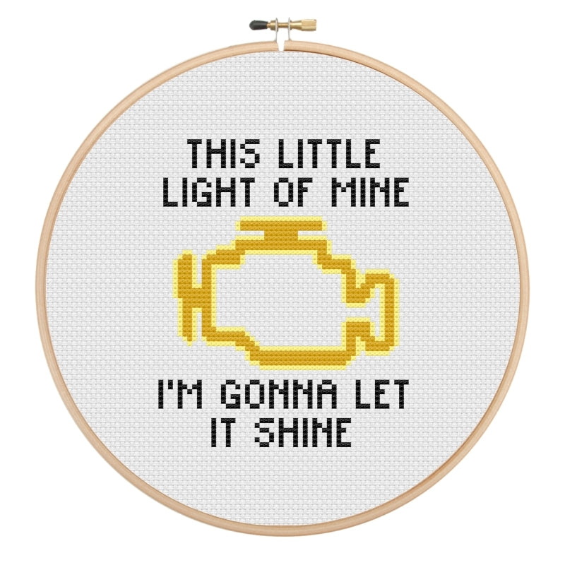 Little Light of Mine Cross Stitch Pattern