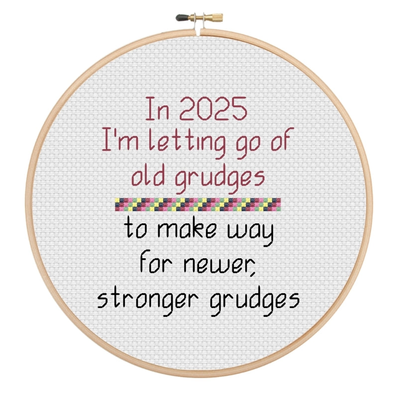 Old Grudges Cross Stitch Pattern