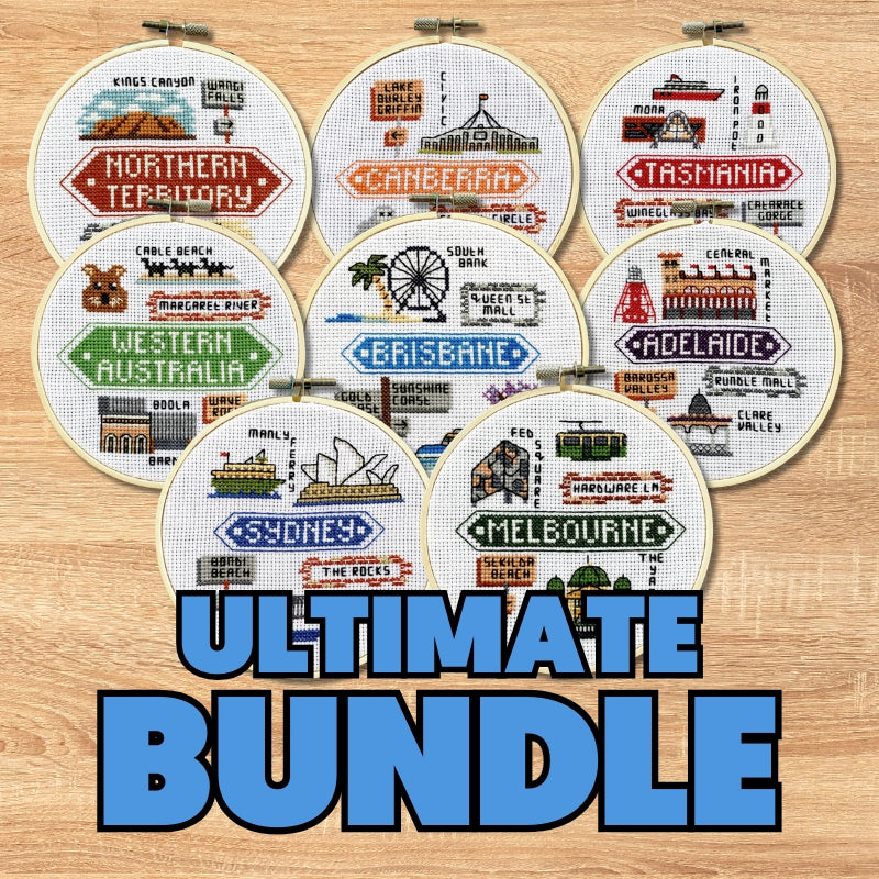 Ultimate Icons Cross Stitch Kit Bundle