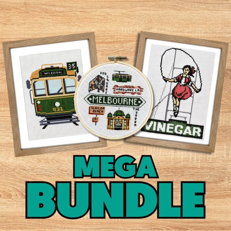 Mega Melbourne Cross Stitch Kit Bundle