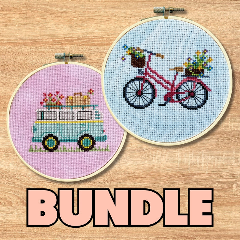 The Travellers Cross Stitch Kit Bundle