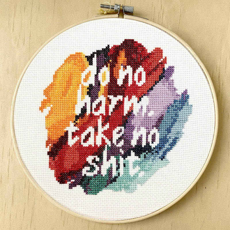 Do No Harm Cross Stitch Kit