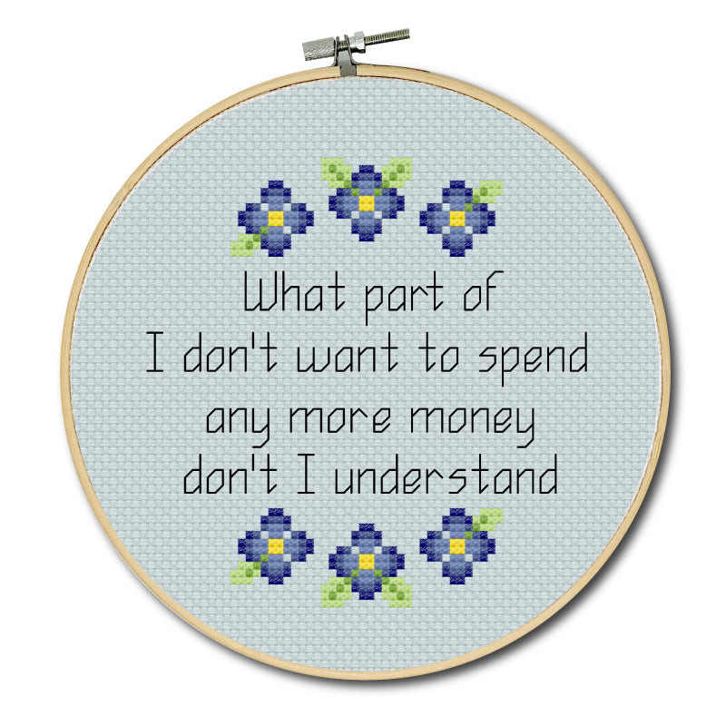 I'm The Problem Cross Stitch Pattern