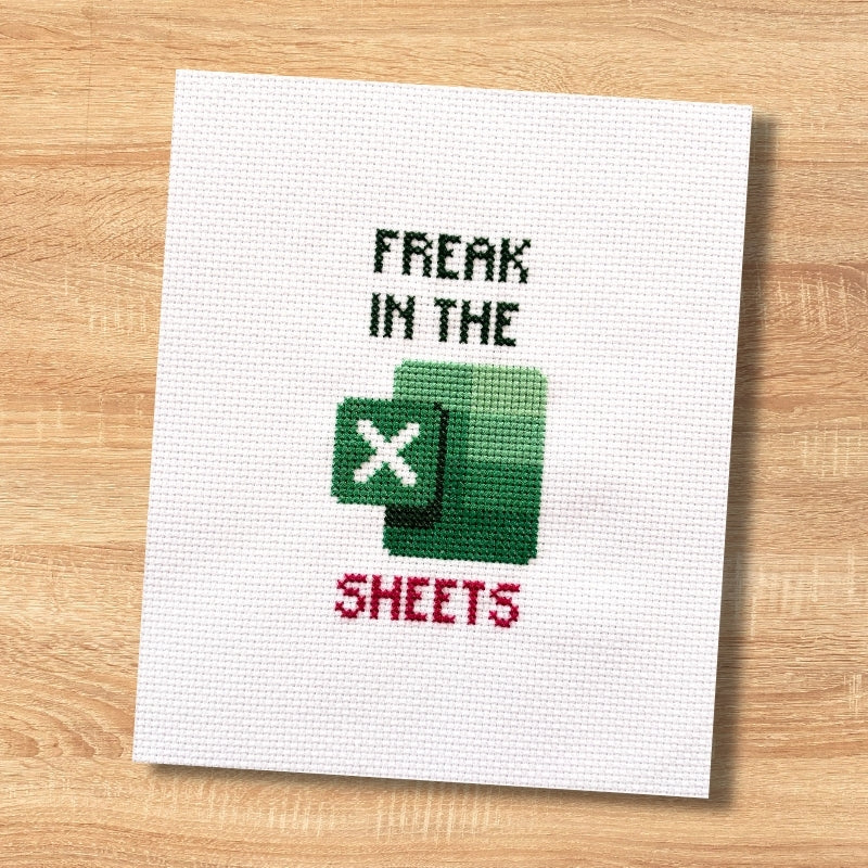 Sheet Freak Cross Stitch Kit