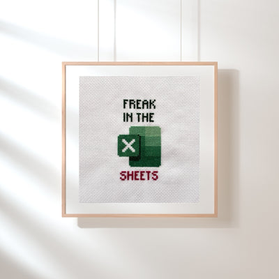 Sheet Freak Cross Stitch Kit