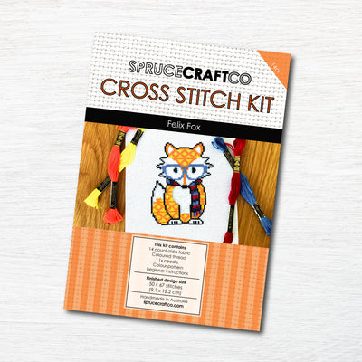 Ultimate Fox Cross Stitch Kit Bundle