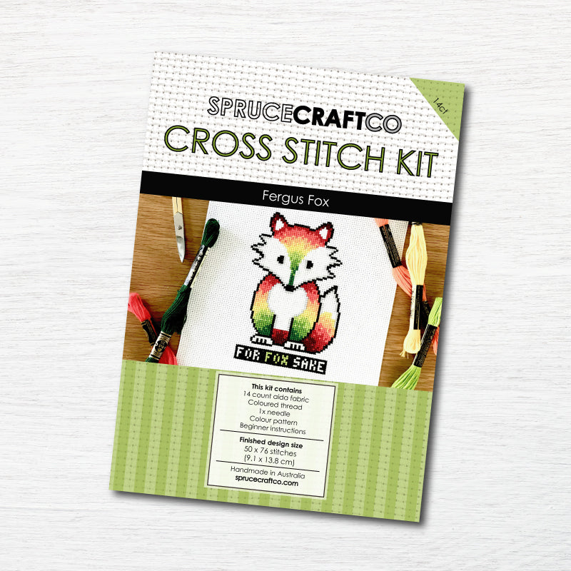 Ultimate Fox Cross Stitch Kit Bundle