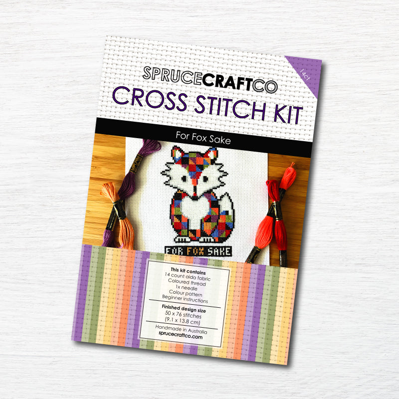 Ultimate Fox Cross Stitch Kit Bundle