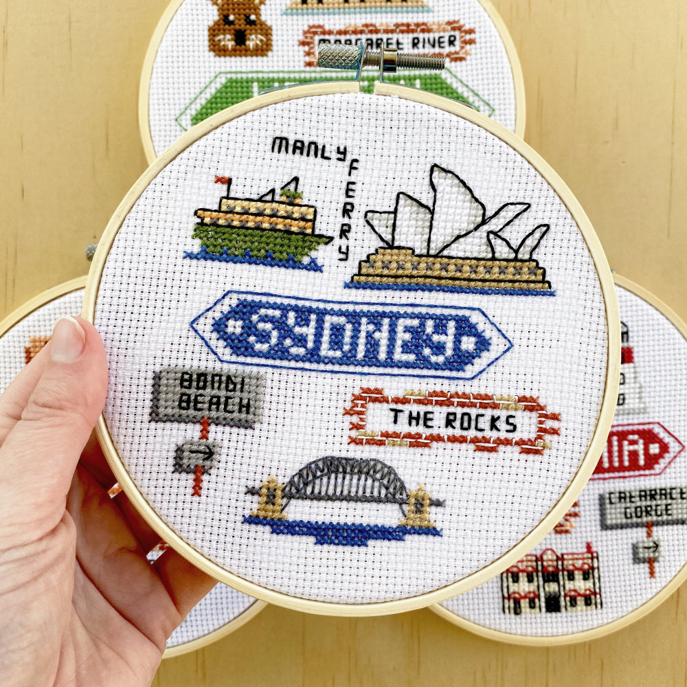 Sydney Lovers Cross Stitch Kit Bundle