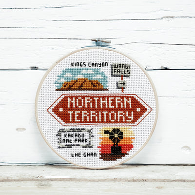 Northern Territory Icons Cross Stitch Kit